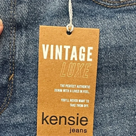 Kensie Women's Blue High Rise Skinny Jeans - Picture 5 of 11